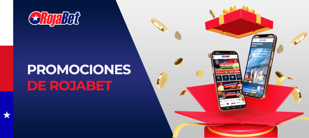 Todas las promociones y bonos de la casa de apuestas Rojabet