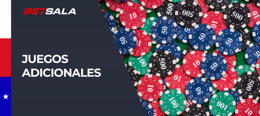 Casino y otros juegos de Betsala