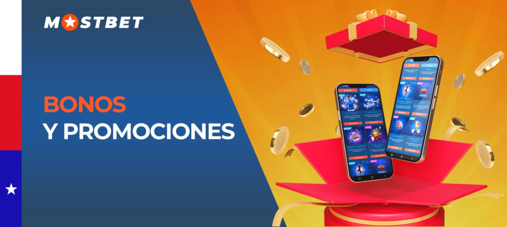 Todas las promociones y bonos en el sitio móvil de Mostbet