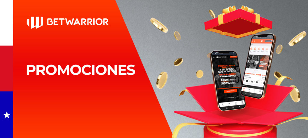 Todas las promociones y bonos de la casa de apuestas Betwarrior