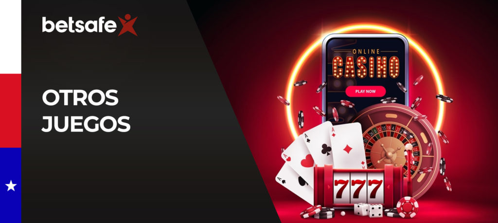 Casino y otros juegos en Betsafe