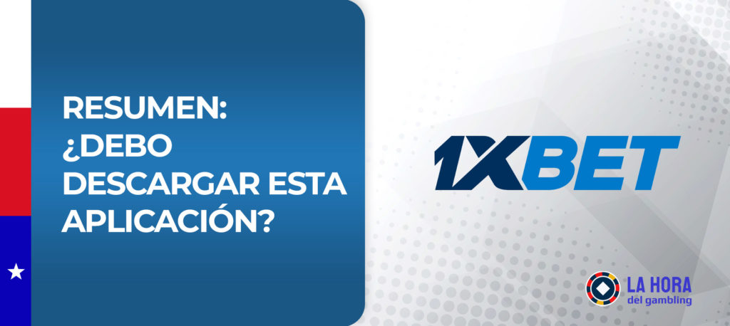 Conclusiones de los expertos de LaHora sobre la aplicación móvil de 1xbet