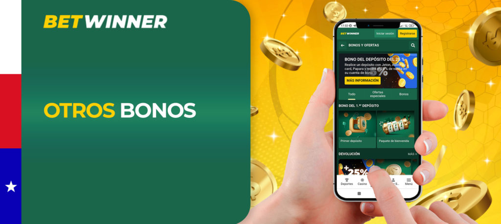 Una gran variedad de bonos y ofertas promocionales de Betwinner en Chile