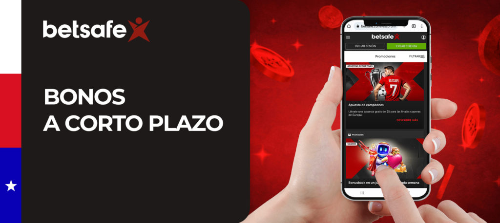 ¿Cómo consigo una bonificación a corto plazo en Betsafe?