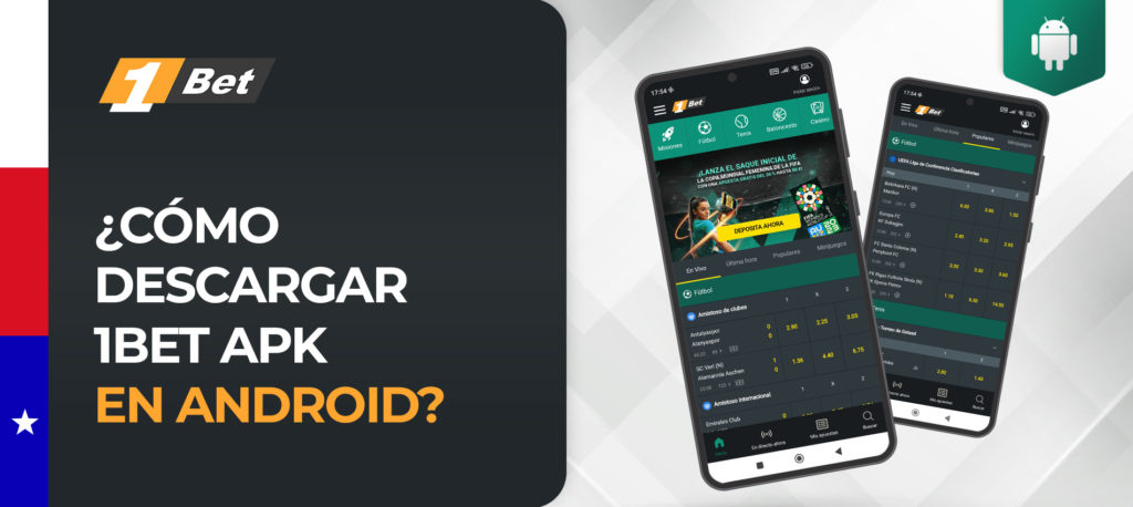 ¿Cómo descargo e instalo la aplicación móvil Android de 1bet en Chile? Instrucciones paso a paso