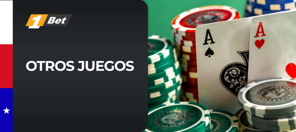 1bet no sólo ofrece apuestas deportivas, sino también casinos en línea