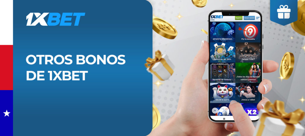 Revisión de los bonos 1xBet en Chile