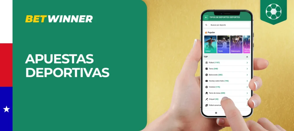 En qué deportes se puede apostar en Betwinner Chile 