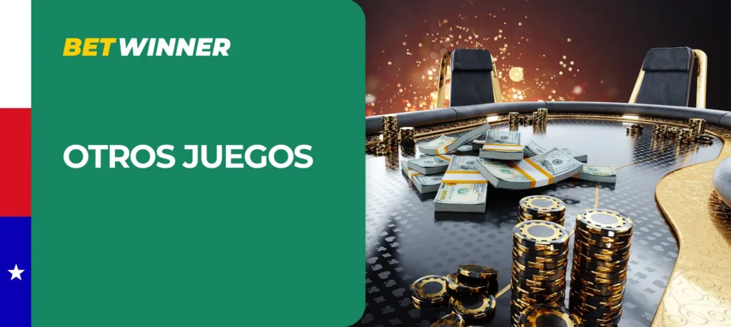 Casino y otros juegos en Betwinner