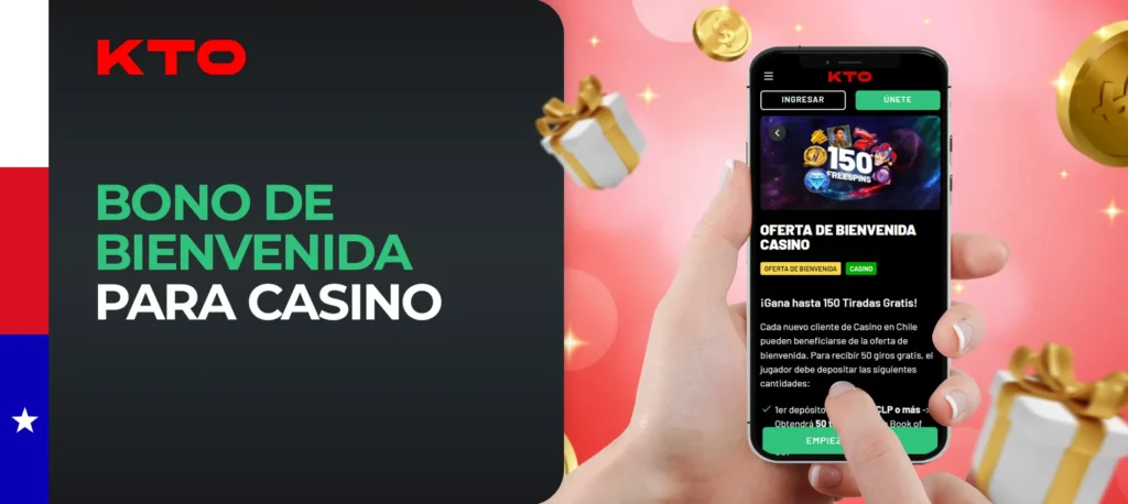 KTO ofrece una oferta de bienvenida para su sección de casino