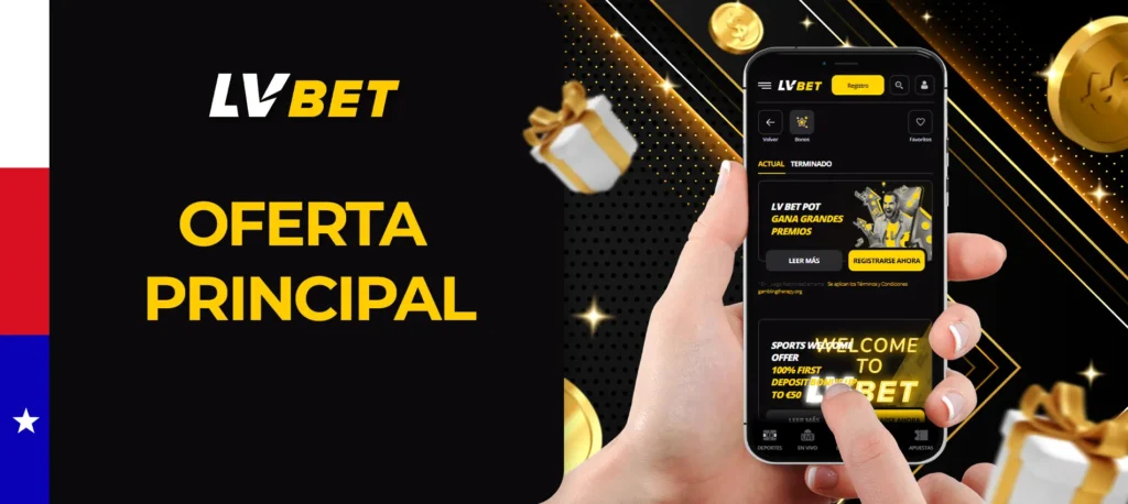 Una oferta llamativa del club deportivo chileno es el bono de bienvenida de LvBet