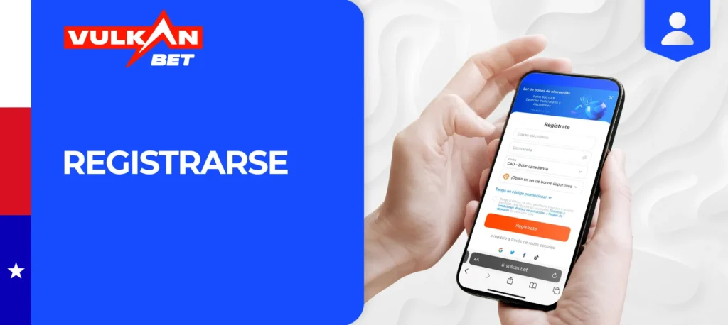 Registro a través de la aplicación móvil de VulkanBet: ¡fácil y sencillo!