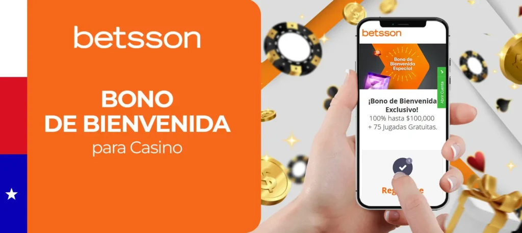 Cómo conseguir un bono de bienvenida de casino en la casa de apuestas Betsson