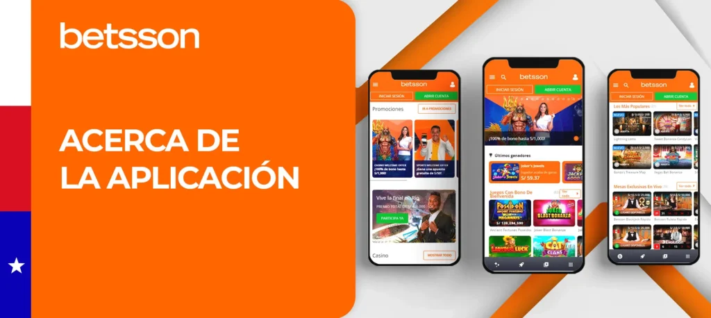 Reseña sobre la aplicación móvil de apuestas de Betsson en Chile