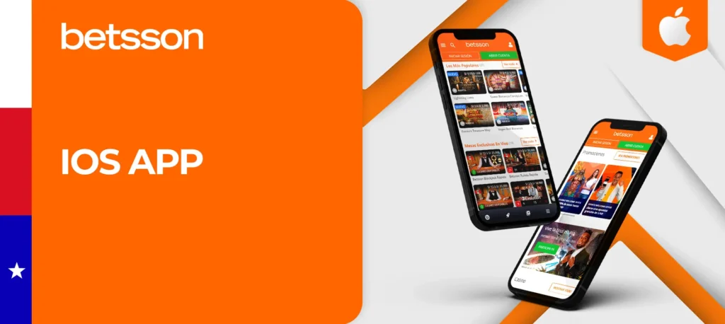 Instrucciones para descargar la aplicación móvil de Betsson en iOS