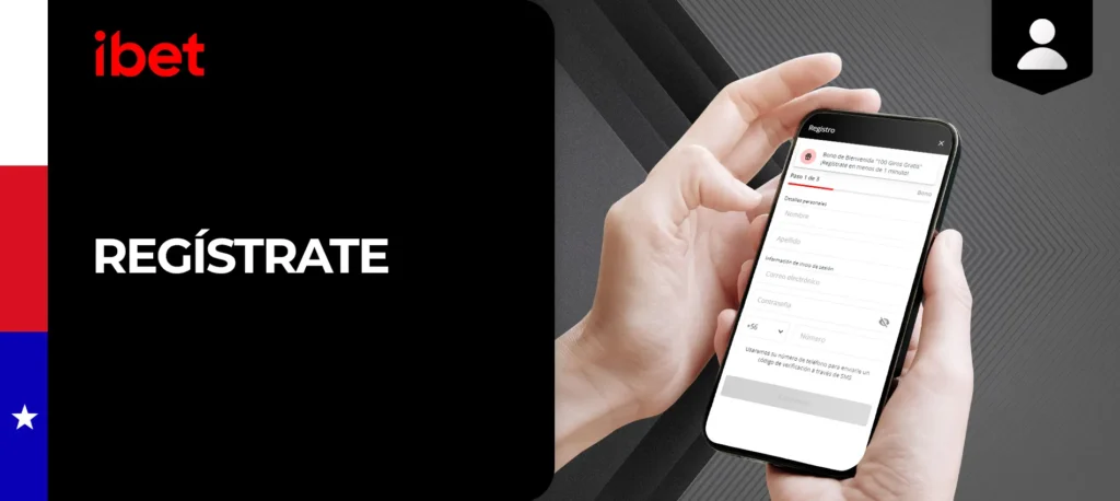 Instrucciones para registrarse a través de la plataforma iBet