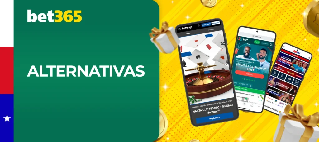 ¿Qué alternativas hay a los bonos de Bet365?