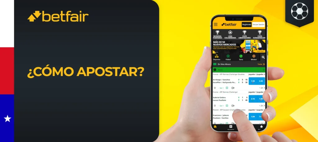 ¿Cómo se realizan las apuestas en la plataforma Betfair?