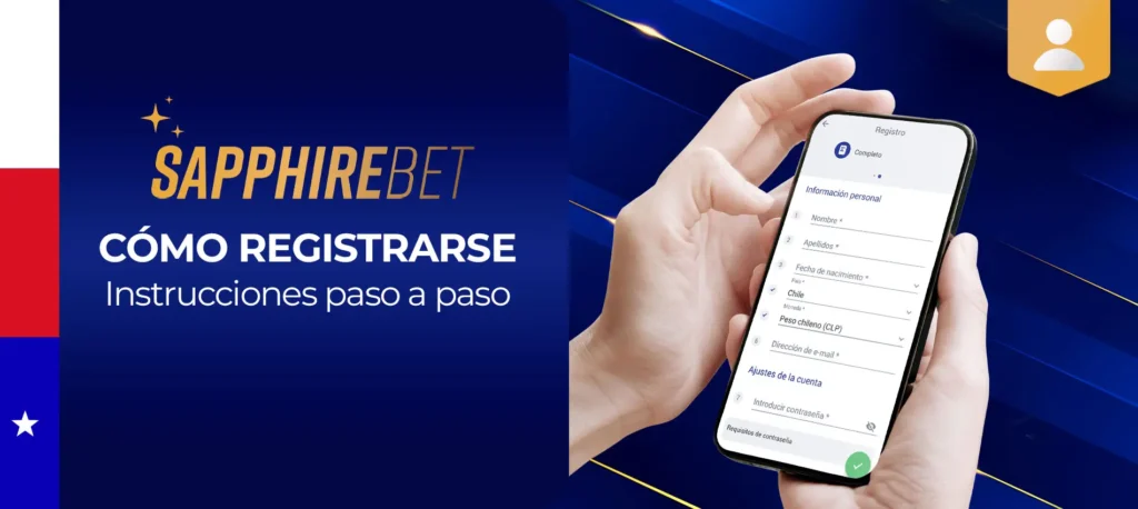 Cómo registrarse en la aplicación móvil de SapphireBet