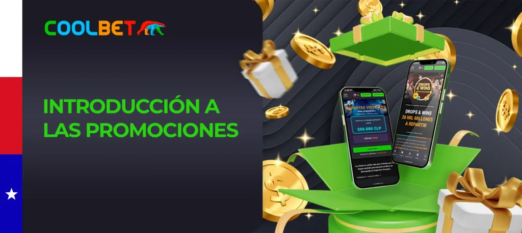 Todos los bonos y promociones de la casa de apuestas CoolBet en Chile