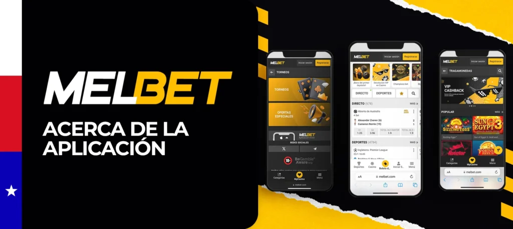 Reseña sobre la aplicación móvil de apuestas Melbet en Chile