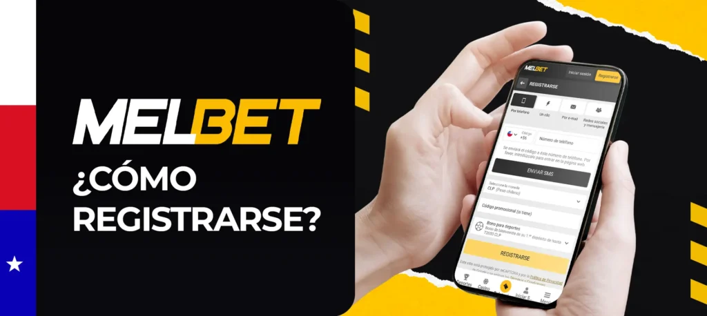 Cómo registrarse en el sitio de apuestas en Melbet Chile