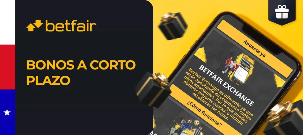 ¿Qué bonos a corto plazo están disponibles en Betfair Chile?