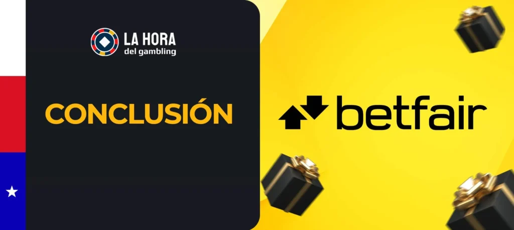 Betfair ofrece grandes bonos para nuevos clientes en Chile