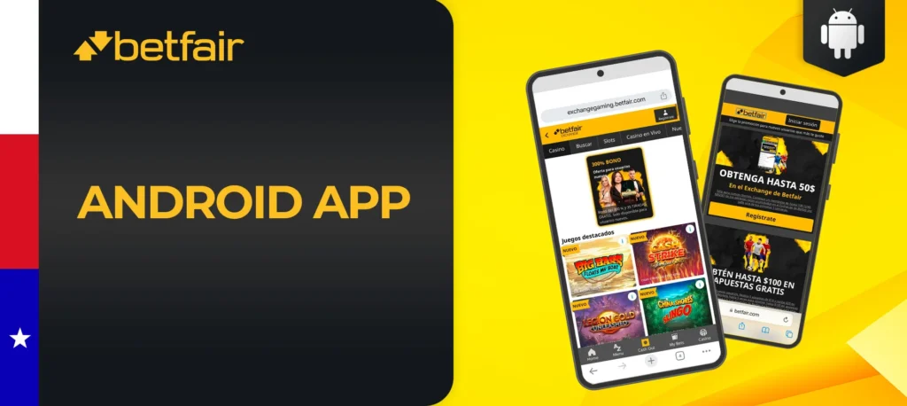 Instrucciones para instalar la aplicación Betfair en Android