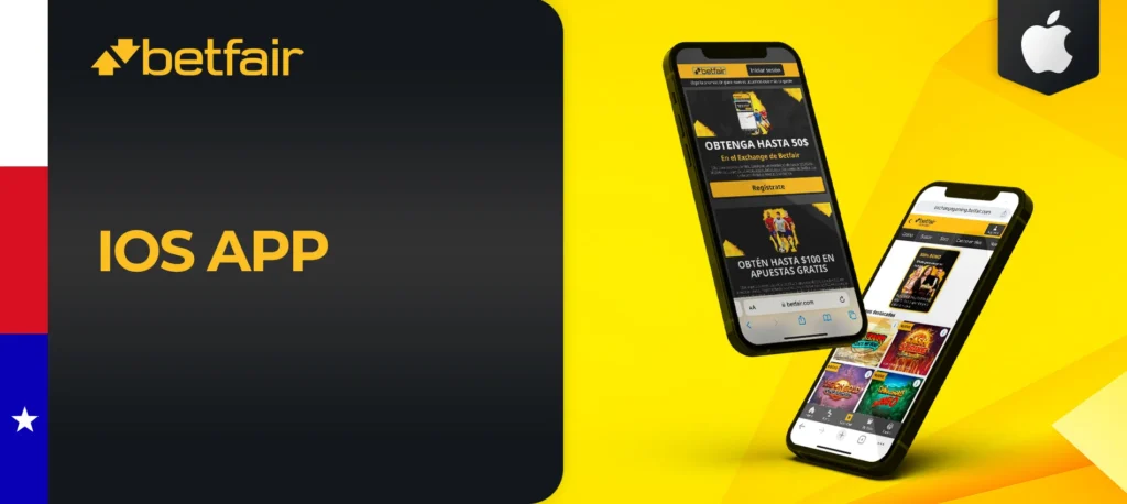 Instrucciones para instalar la aplicación móvil de Betfair en iOS