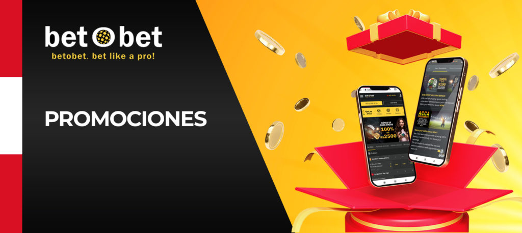 Todas las promociones y bonos de la casa de apuestas Betobet Perú