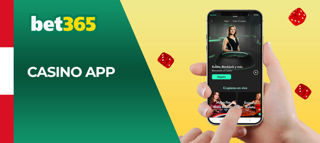 Todos los juegos de casino en la aplicación móvil de Bet365