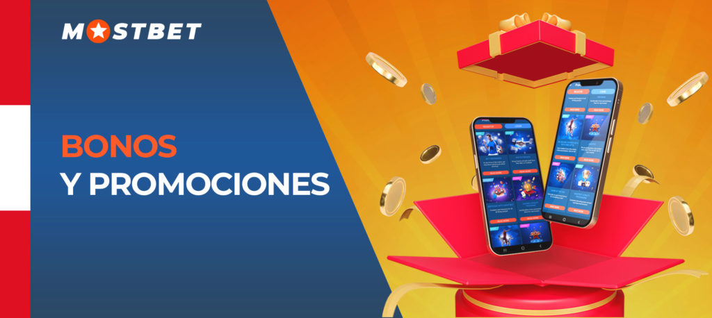 Todas las promociones y bonos en el sitio móvil de Mostbet