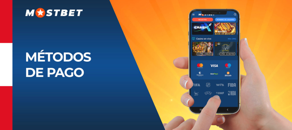 Todos los métodos de depósito y retirada en Mostbet Peru