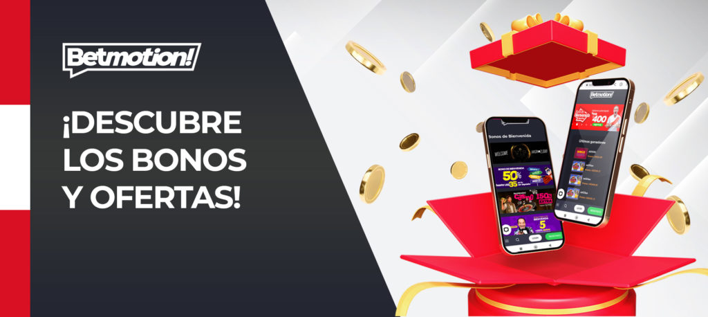 Todos los bonos y promociones para usuarios nuevos y experimentados en Betmotion Peru