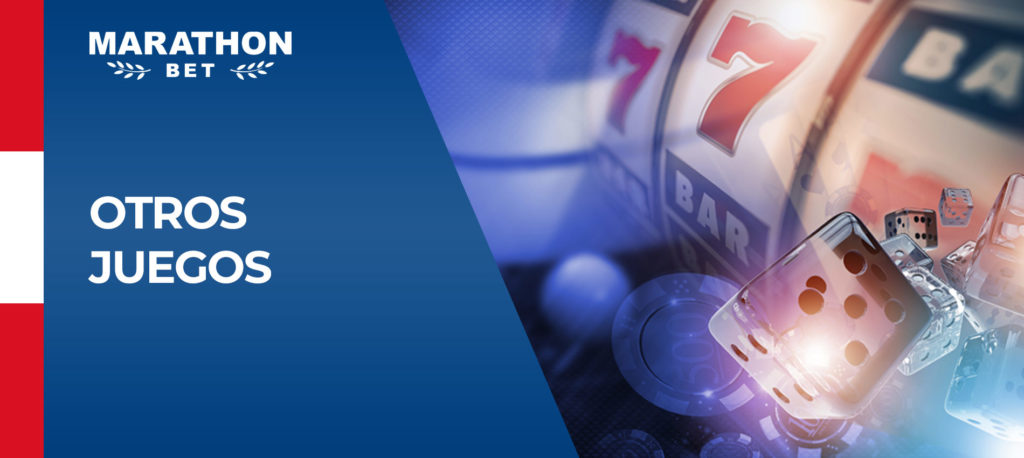 Casino y otros juegos en Marathonbet