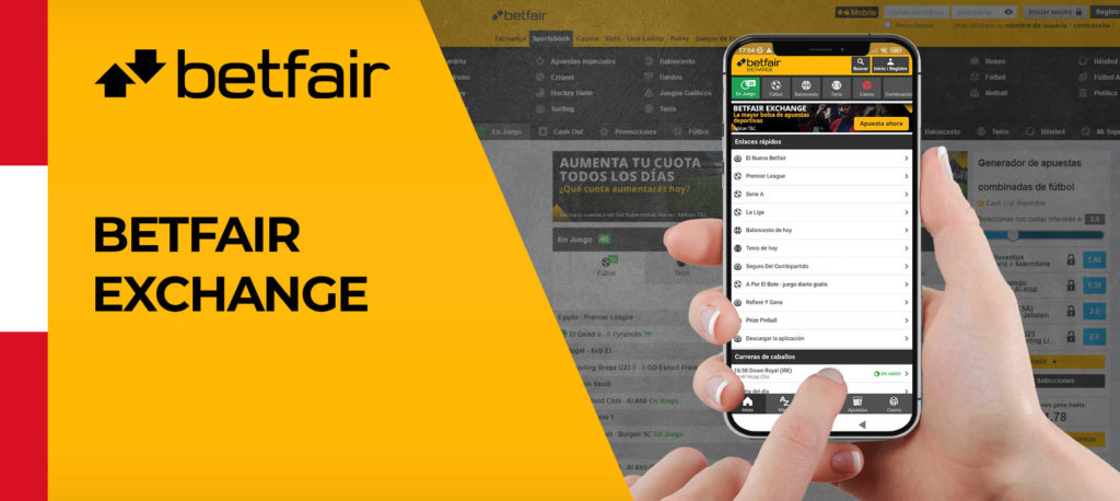 Casa de apuestas Betfair Exchange Peru