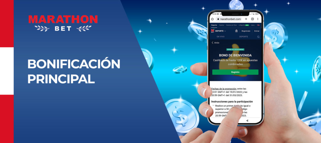 ¡Recibe apuestas gratis durante 6 semanas! Marathonbet Perú