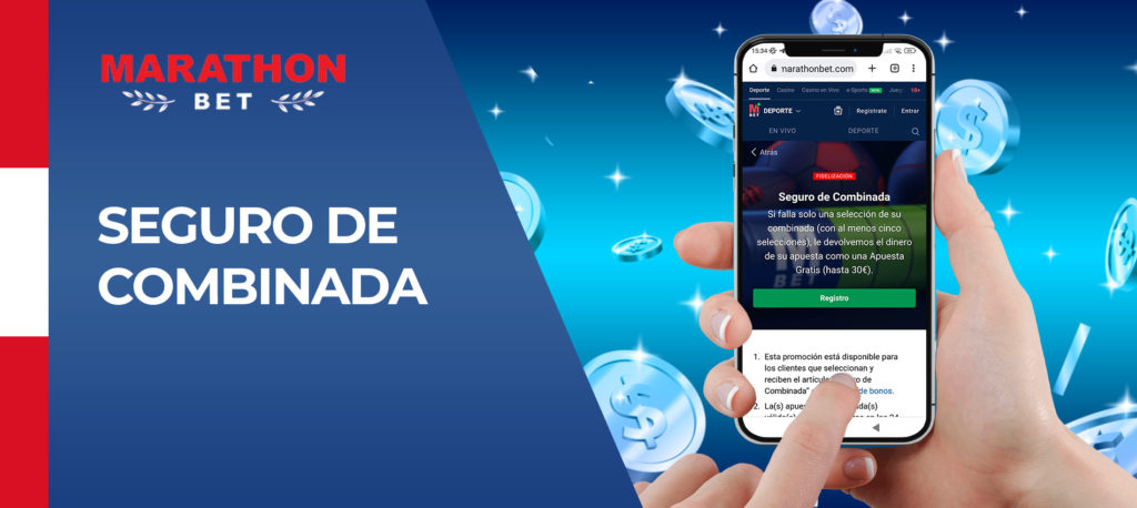 ¡Obtén un reembolso del 100% de tus apuestas combinadas! Marathonbet Perú