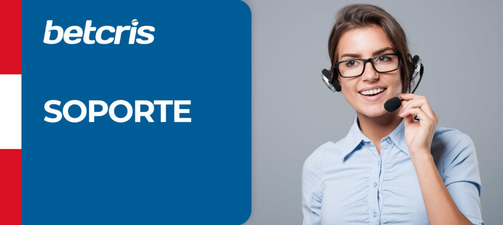 Servicio de atención al cliente de Betcris Peru