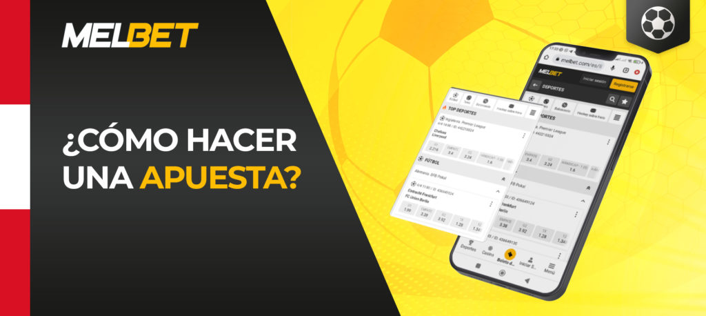 Resumen del mercado de apuestas deportivas en la casa de apuestas MelBet en Peru