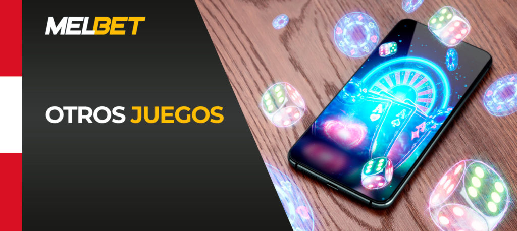 Casino y otros juegos en MelBet