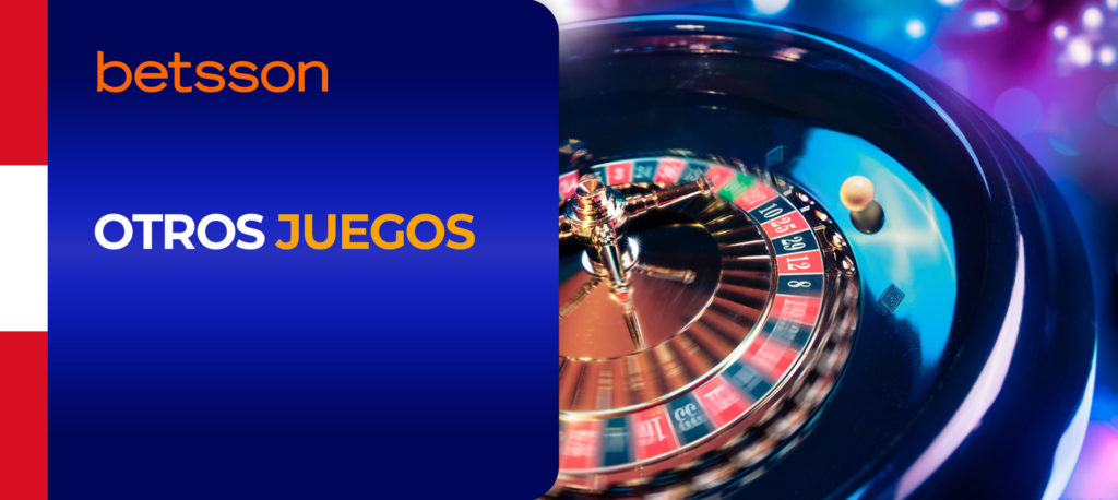 Casino y otros juegos en Betsson