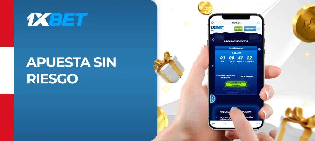 ¿Cómo conseguir el bono Apuesta sin riesgo en 1xBet?