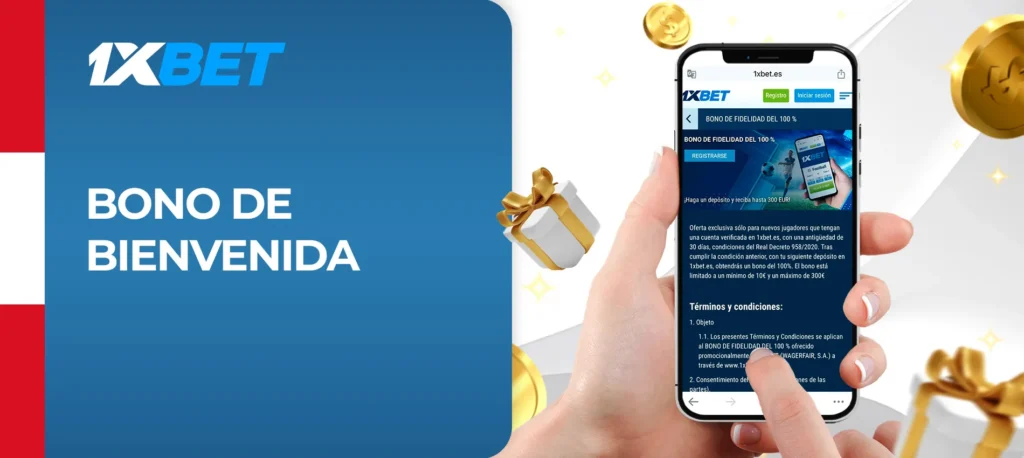 ¿Cómo conseguir un bono de bienvenida en la plataforma 1xBet?