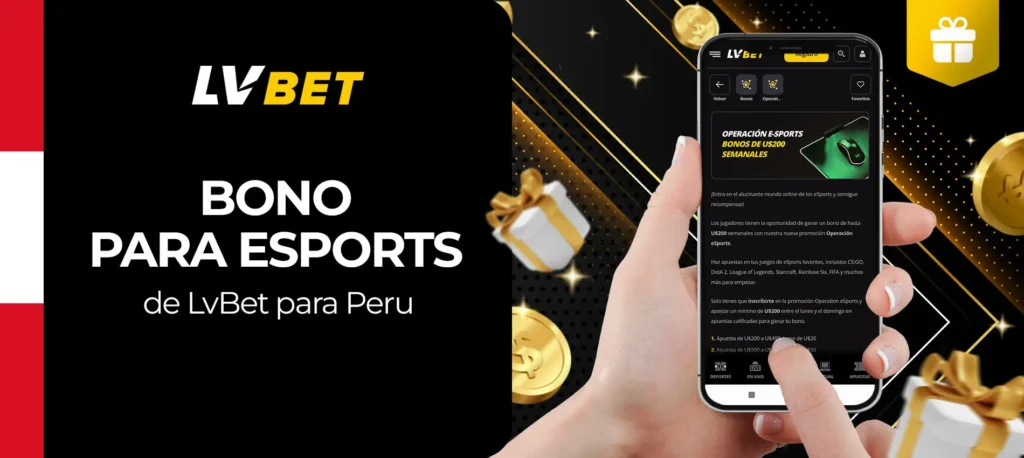 ¿Cómo conseguir un bono ciberdeporte en LVbet en Peru?