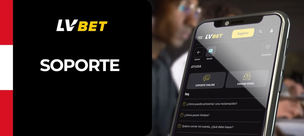 Atención al cliente de la casa de apuestas LVbet en Peru