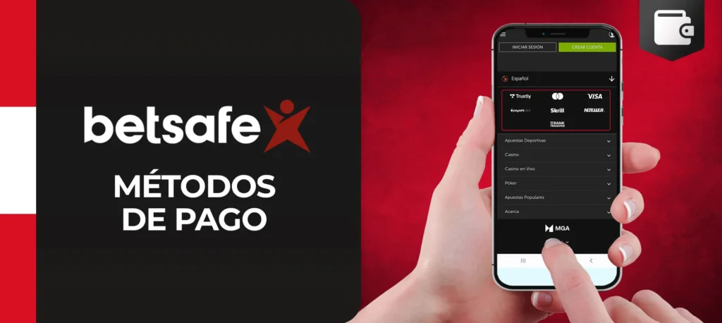 ¿Cómo depositar y retirar dinero a través de la plataforma Betsafe en Perú?