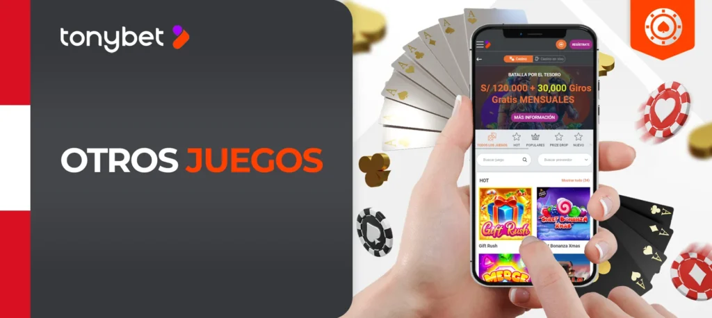 Juegos en línea populares en la plataforma de apuestas TonyBet