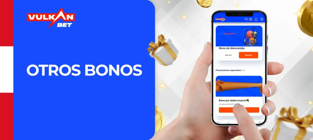 ¿Qué otros bonos se pueden considerar en la plataforma VulkanBet?